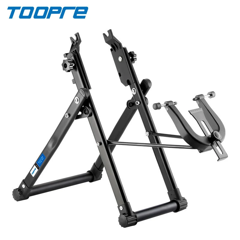 TOOPRE Folding Bicycle Wheel Truing Stand Repair Tool Mountain Bike Wheel Rim Corrector