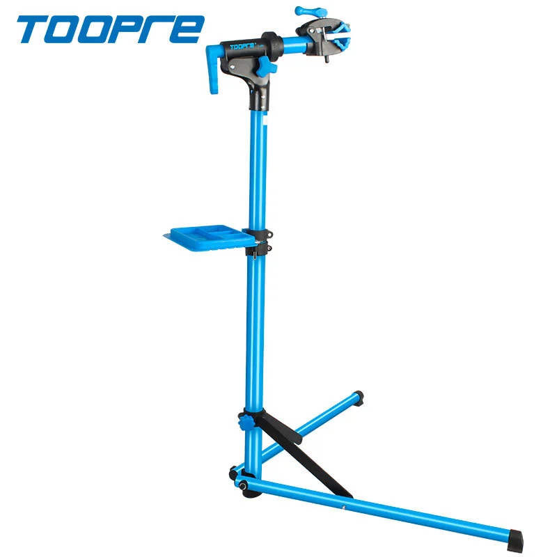 TOOPRE Mountain Bike Repair Stand Workstand Bicycle Maintenance Rack Road Bike Display Stand Aluminum Alloy Foldable