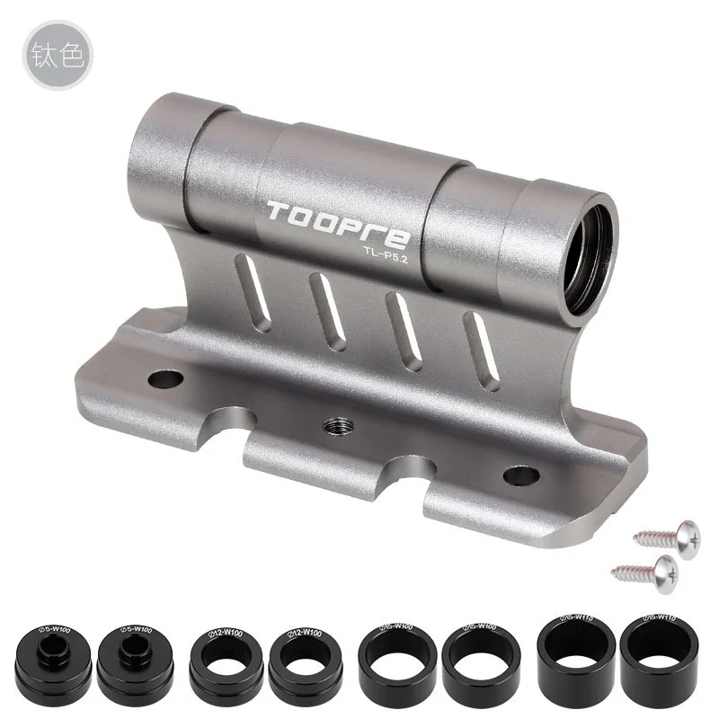TOOPRE Bicycle Front Fork Fixing Bracket Car Roof Mount Quick-release Thru Axle Bike Carrier Rack