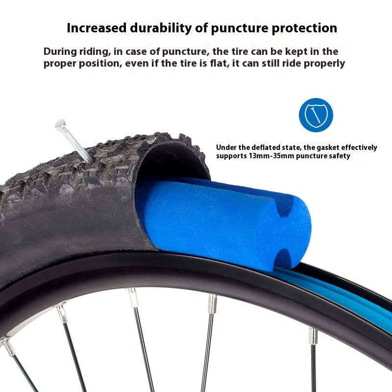 TOOPRE Mountain Bike Tubeless Tire Liner Bicycle 26 27.5 Inch Puncture-proof Tire Protection Pad