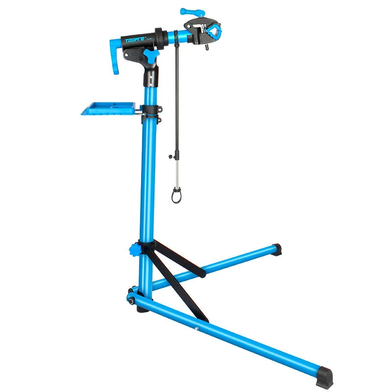 TOOPRE Mountain Bike Repair Stand Workstand Bicycle Maintenance Rack Road Bike Display Stand Aluminum Alloy Foldable