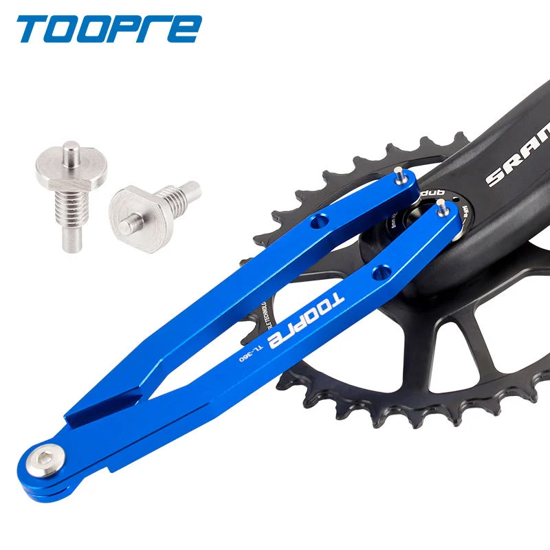 TOOPRE Bicycle Needle Hook Wrench DUB Crank Removal Tool, Motorcycle Shock Absorber Oil Seal Seat Maintenance