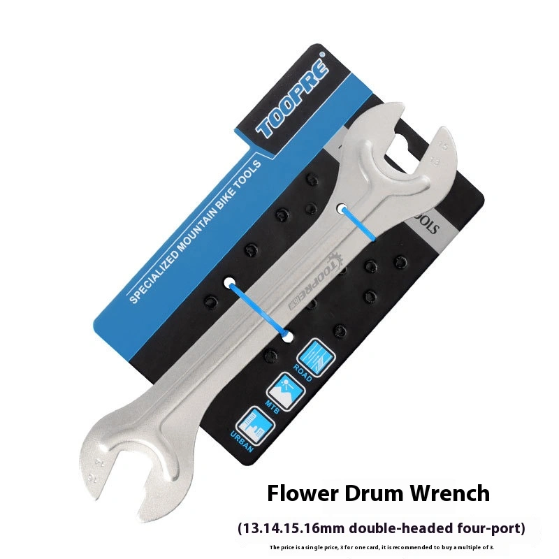 TOOPRE Mountain Bike Freewheel Removal Wrench - Cassette Socket Tool, Crank Puller, Bottom Bracket, and Hub Repair Tool