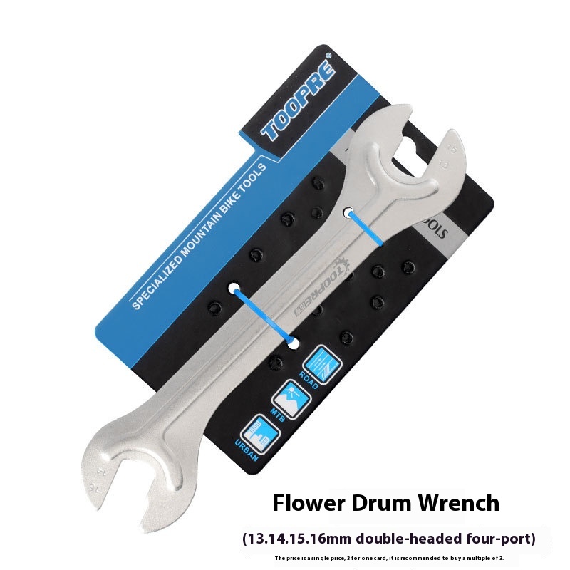 TOOPRE Mountain Bike Freewheel Removal Wrench - Cassette Socket Tool, Crank Puller, Bottom Bracket, and Hub Repair Tool