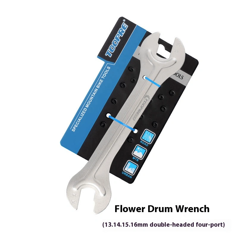 TOOPRE Mountain Bike Freewheel Removal Wrench - Cassette Socket Tool, Crank Puller, Bottom Bracket, and Hub Repair Tool