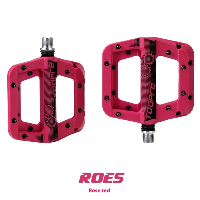 TOOPRE Bicycle Pedals Nylon Fiber Mountain Bike Oversized Anti-slip Pedals, Fixed Gear Road Bike Bearings Pedal