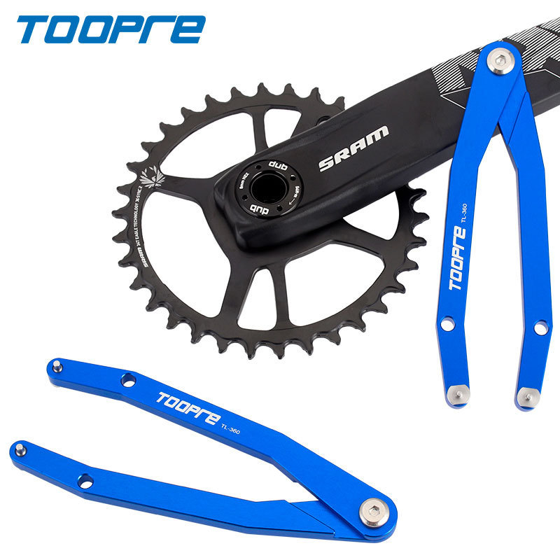 TOOPRE Bicycle Needle Hook Wrench DUB Crank Removal Tool, Motorcycle Shock Absorber Oil Seal Seat Maintenance