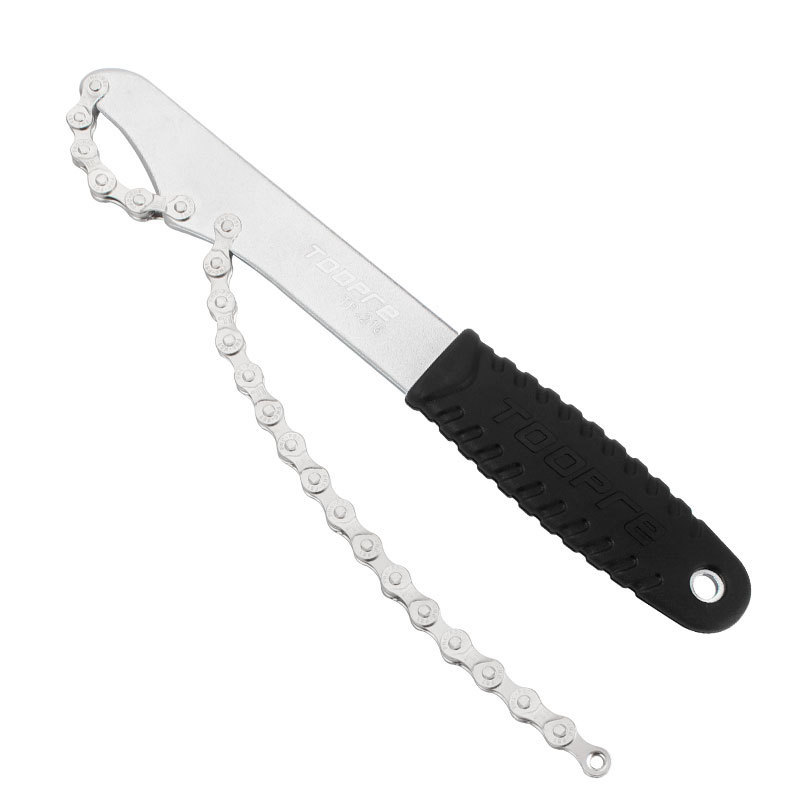 TOOPRE Mountain Bike Freewheel Removal Wrench - Cassette Socket Tool, Crank Puller, Bottom Bracket, and Hub Repair Tool