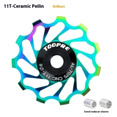 11T Ceramic Jockey Wheel (Rainbow)
