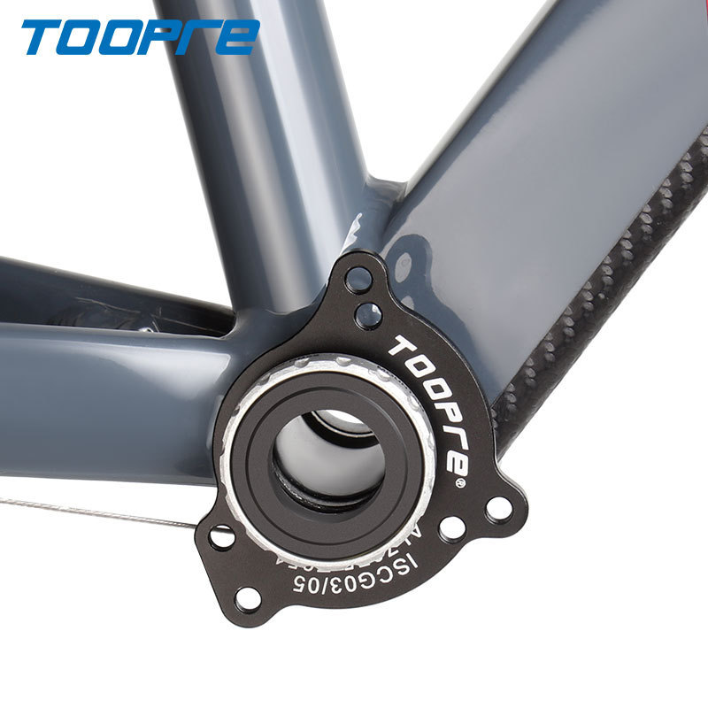 TOOPRE Mountain Bike Chain Guide Adapter Single Chainring Chain Stabilizer BB Center Lock to ISCG03/05