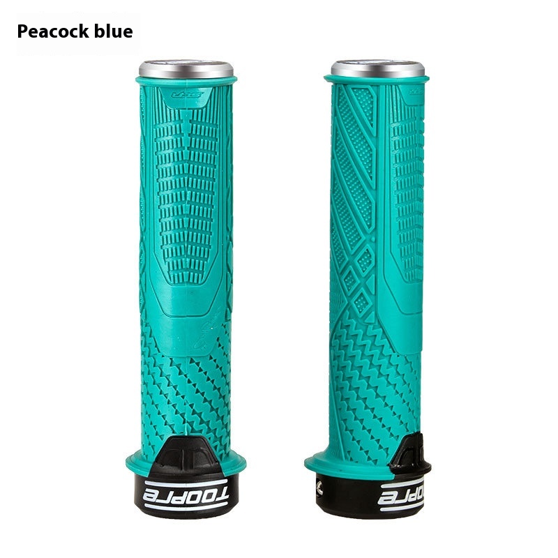 TOOPRE Bicycle Handlebar Grips Mountain Bike Anti-Slip Rubber Grips Lock-On Universal Foldable Bike Handlebar Grips