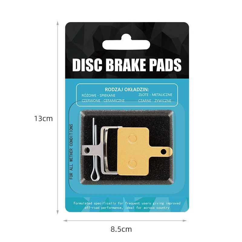 TOOPRE Mountain Bike Disc Brake Lining Full-Metal Ketone-Based Brake Pads BB5 M355 M446 Universal