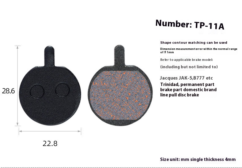 TOOPRE MTB Bicycle Hydraulic Disc Brake Pads For b01s for Shimano for SRAM for AVID HAYES for Magura ZOOM Cycling Bike