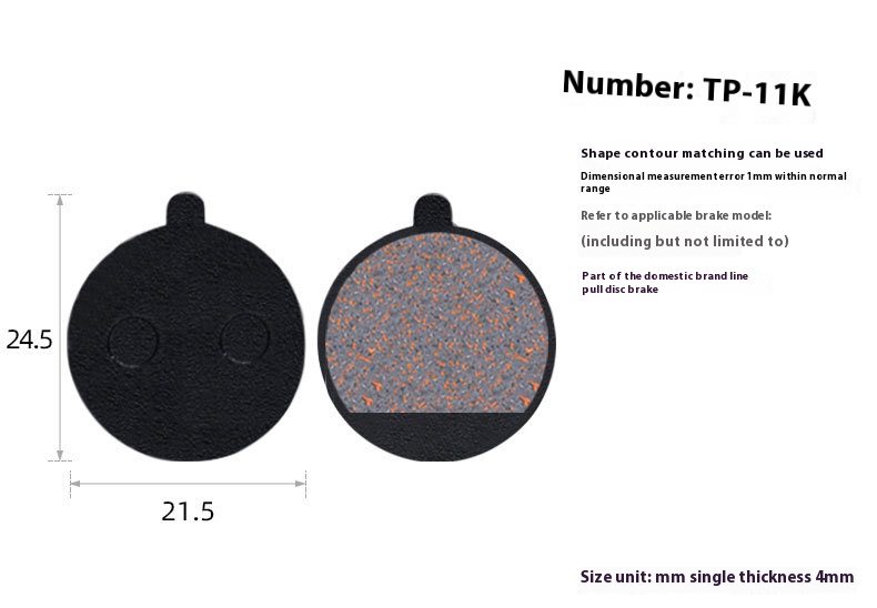 TOOPRE MTB Bicycle Hydraulic Disc Brake Pads For b01s for Shimano for SRAM for AVID HAYES for Magura ZOOM Cycling Bike