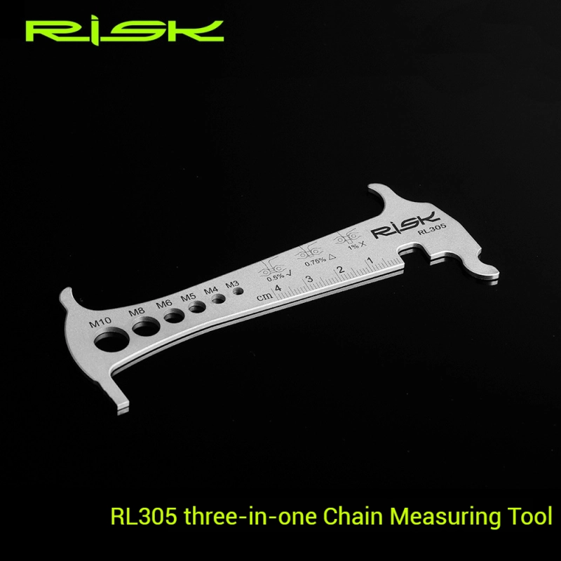 Bike chain measurement outlet