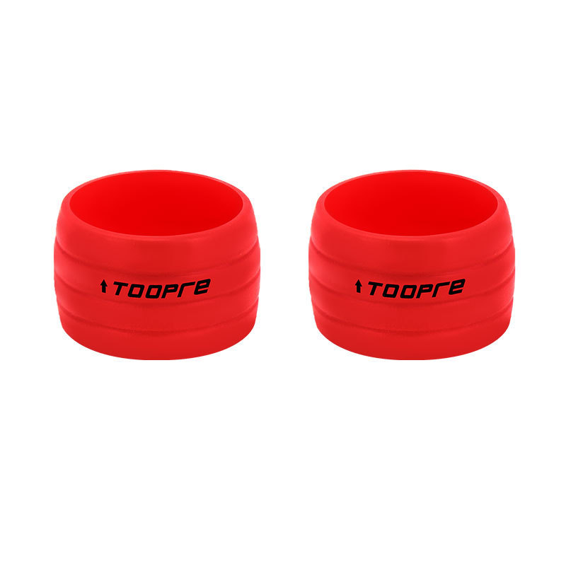 TOOPRE Bicycle Handlebar Tape with Fixing Rings, Road Bike Handlebar Tape with Sleeves, Fixed-Gear Drop Handlebar Wrapped with Silicone Anti-Slip Binding Strap