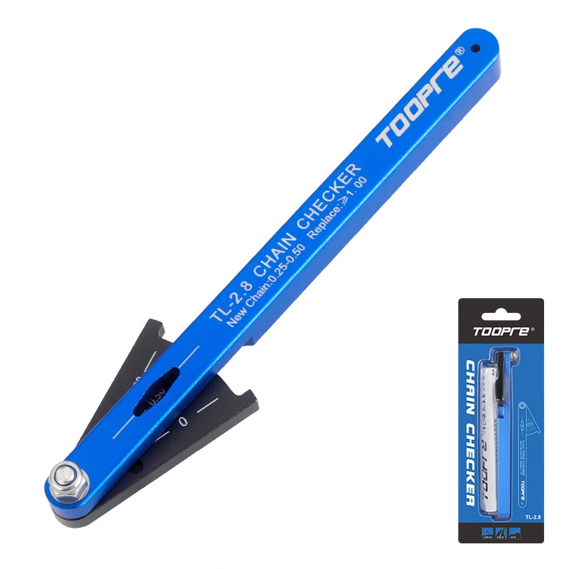 TOOPRE Bicycle Chain Wear Measurement Gauge Mountain and Road Bike