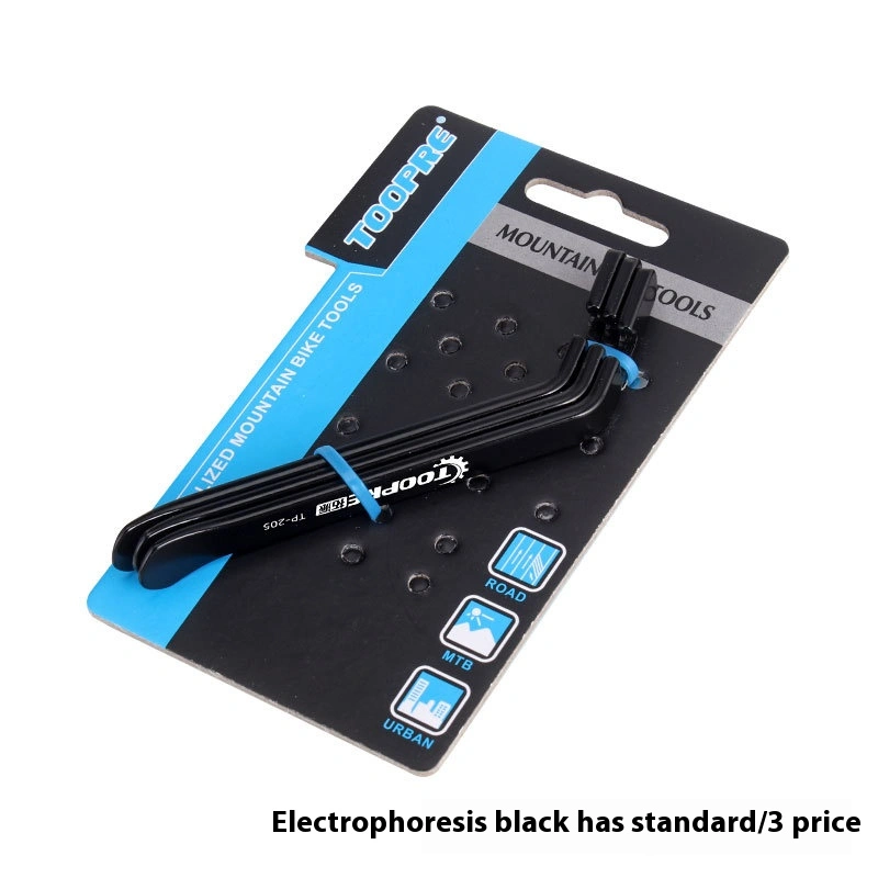 TOOPRE Bicycle Tire Lever Mountain Bike Metal Tire Lever Tool Stainless Steel Tire Removal and Installation Tool
