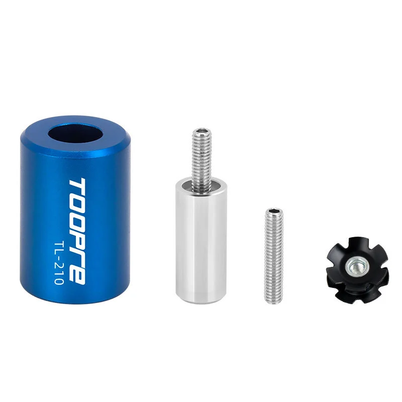 TOOPRE Mountain Road Bike Star Nut Installation Tool Steel Headset Star Nut Insertion Sleeve for Fork Crown Assembly