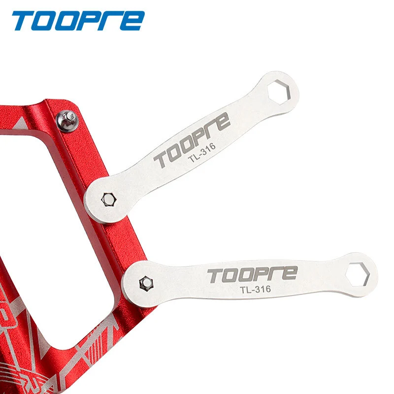 TOOPRE Bicycle Pedal Anti-Slip Pin Removal Wrench Mountain and Road Bike Pedal Grip Pin Installation Tool