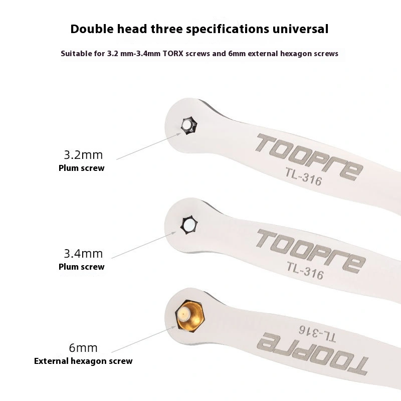TOOPRE Bicycle Pedal Anti-Slip Pin Removal Wrench Mountain and Road Bike Pedal Grip Pin Installation Tool