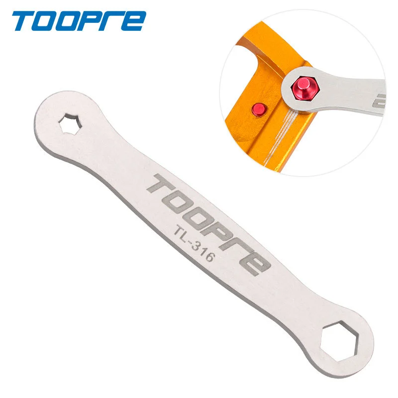 TOOPRE Bicycle Pedal Anti-Slip Pin Removal Wrench Mountain and Road Bike Pedal Grip Pin Installation Tool