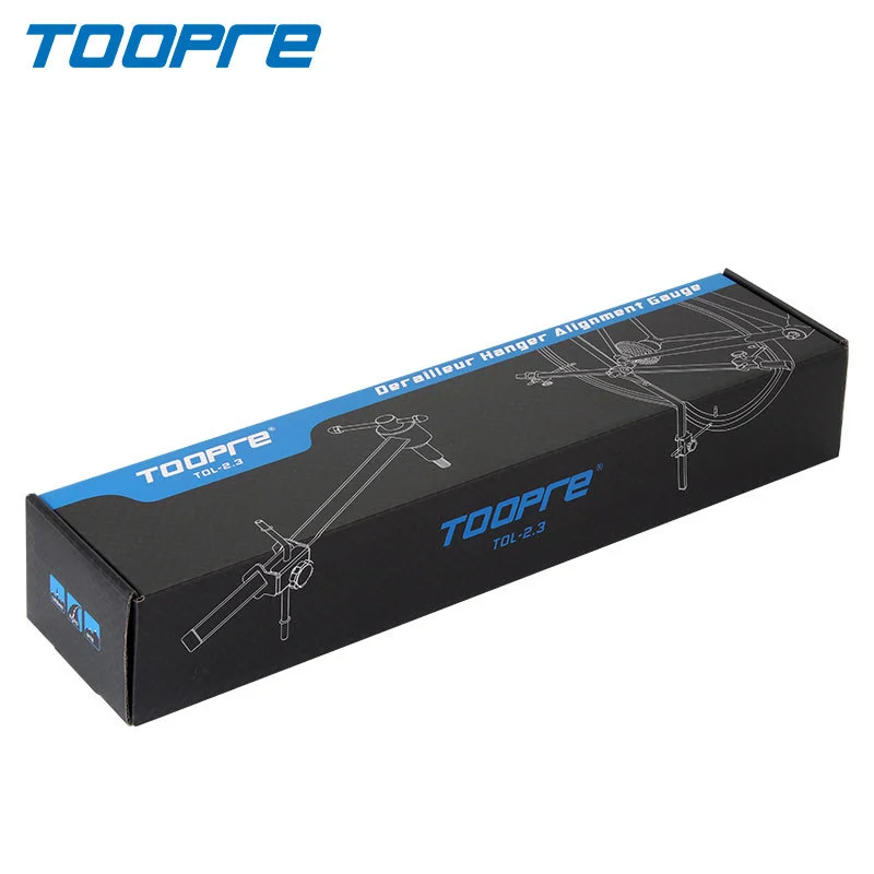 TOOPRE Bicycle Rear Derailleur Hanger Alignment Tool Mountain Bike Wheel Rear Dropout Alignment Tool Repair Adjuster