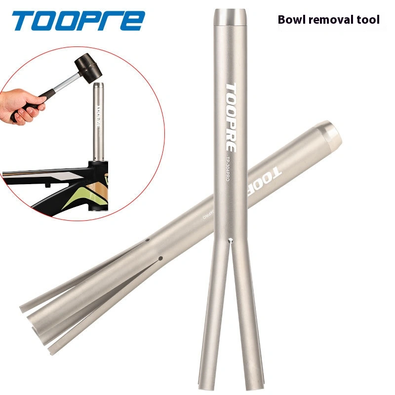 TOOPRE Mountain Bike Headset Removal Tool for Road Bike Press-Fit Fork Steerer Tube Upper and Lower Cup Removal