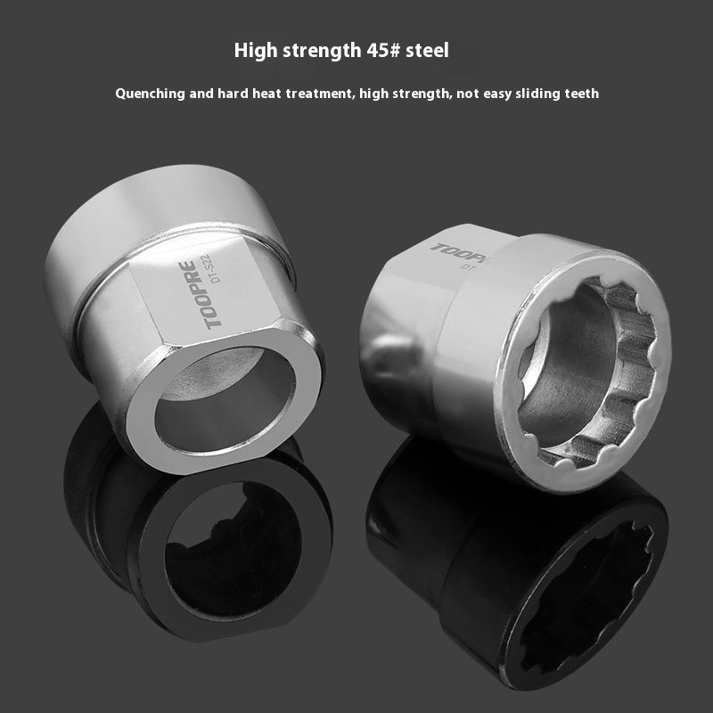 TOOPRE Bicycle Pedal Wrench Tool MTB Road Bike Clipless Pedal Maintenance and Installation Socket Wrench