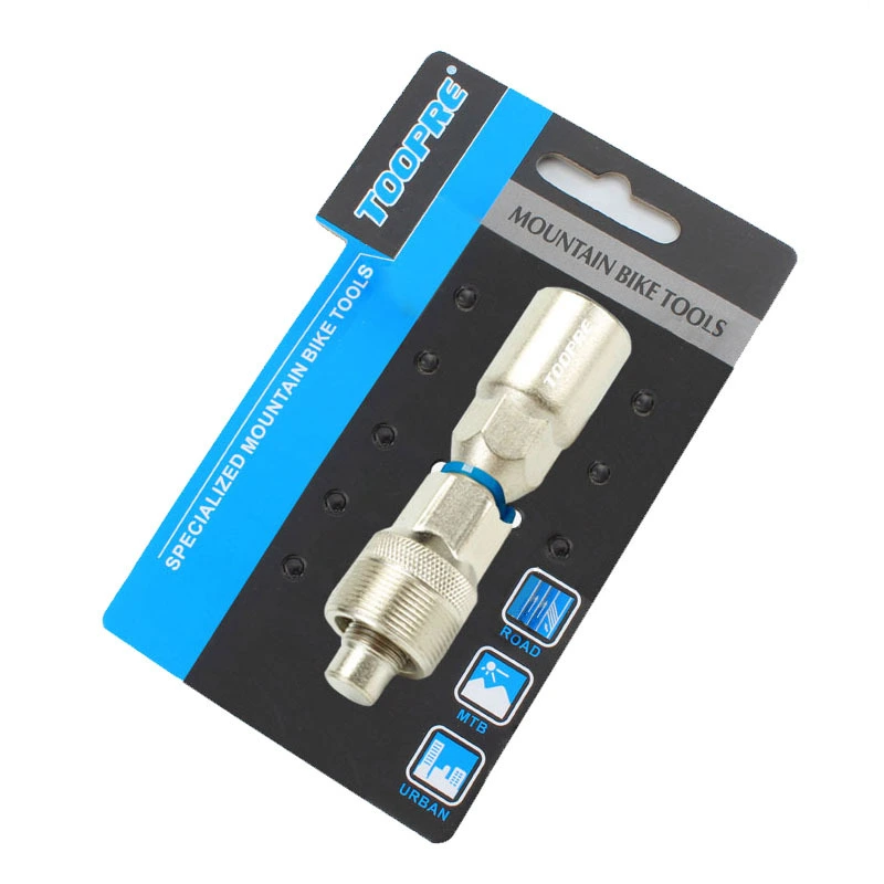 Bicycle Crank Puller Removal Tool for Mountain Bikes, Square Hole and Splined Bottom Bracket Crankset Installation and Maintenance Tool