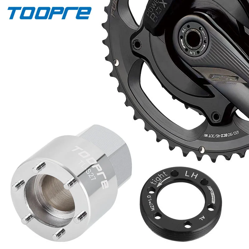TOOPRE Crank Screw Cap Removal Tool for FSA Chainrings Crankset Installation Sleeve Tool