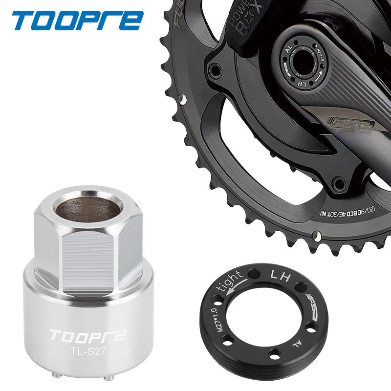 TOOPRE Crank Screw Cap Removal Tool for FSA Chainrings Crankset Installation Sleeve Tool