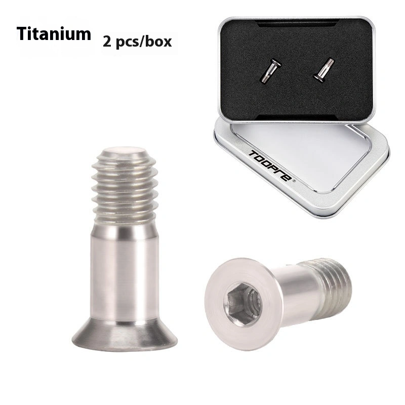 TOOPRE Titanium Alloy Rear Derailleur Pulley Fixing Screws Bicycle Derailleur Pulley Tension Wheel Color Screws