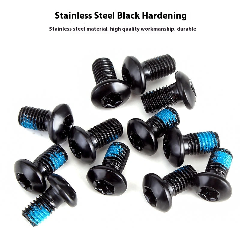 TOOPRE Disc Brake Rotor Bolts for Mountain Bike T25 Torx Disc Rotor Screws for Road Bike Disc Brake Rotor Bolts