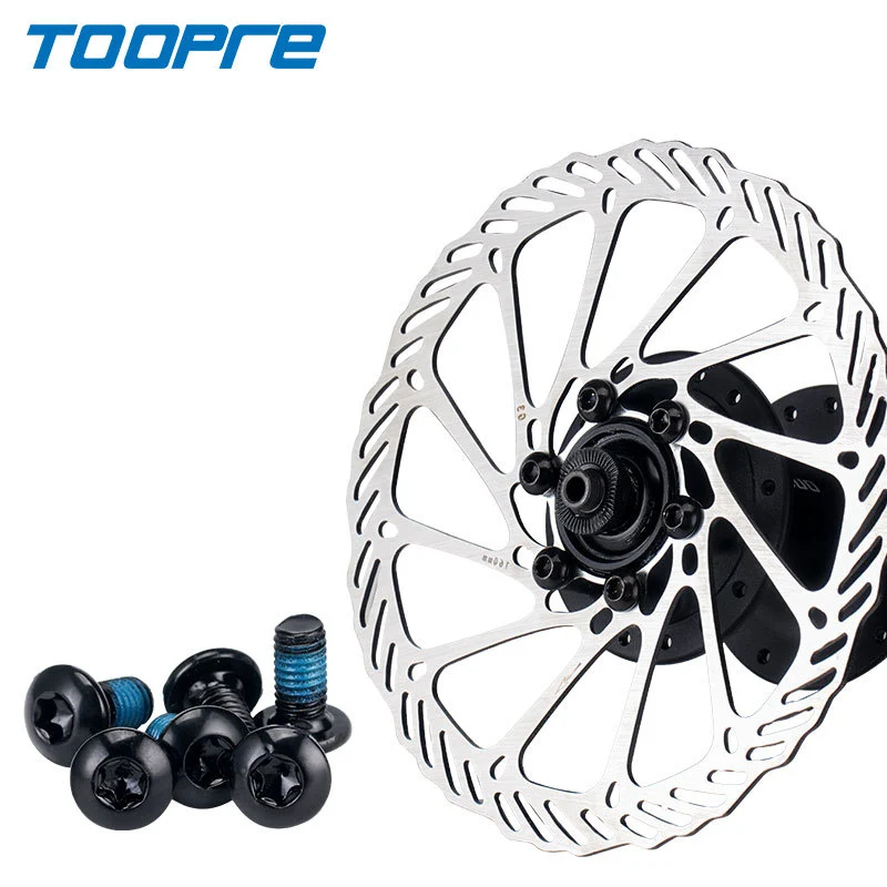 TOOPRE Disc Brake Rotor Bolts for Mountain Bike T25 Torx Disc Rotor Screws for Road Bike Disc Brake Rotor Bolts
