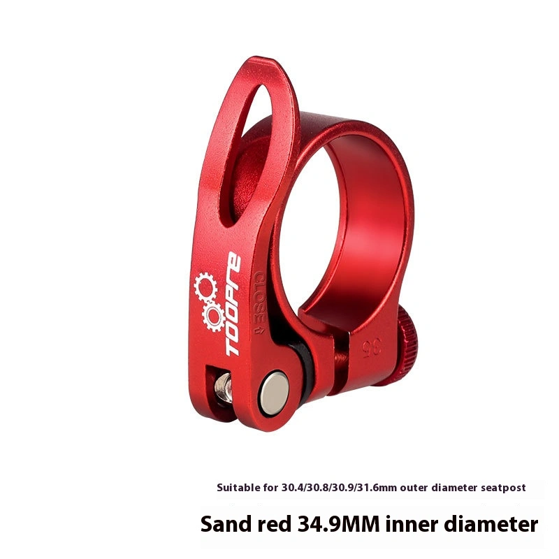 Bicycle Seatpost Clamp Quick Release Seat Tube Clamp Mountain Bike Seatpost Clamp Quick Release Ring Universal Saddle Clamp