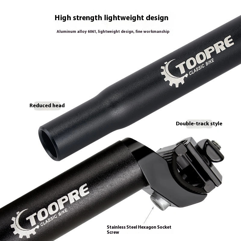 Mountain Bike Seatpost Aluminum Alloy Seat Tube Extension Accessories for 25.4 27.2 28.6 30.8