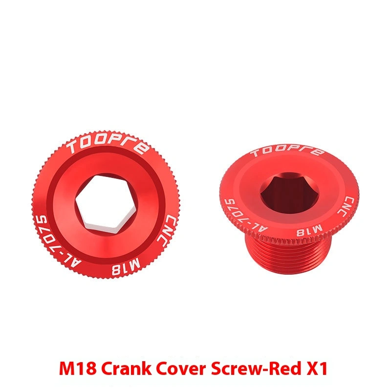 TOOPRE Hollow Integrated Crankset Cover Screws for Mountain Bikes M18 M19 M20