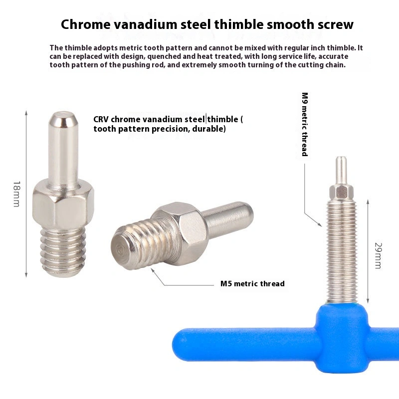 TOOPRE Bicycle Chain Breaker Tool for Mountain Bikes and Road Bikes Chain Installation and Removal Tool Pin Replacement Tool