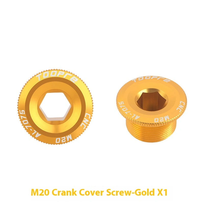 TOOPRE Hollow Integrated Crankset Cover Screws for Mountain Bikes M18 M19 M20