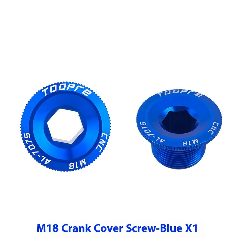 TOOPRE Hollow Integrated Crankset Cover Screws for Mountain Bikes M18 M19 M20