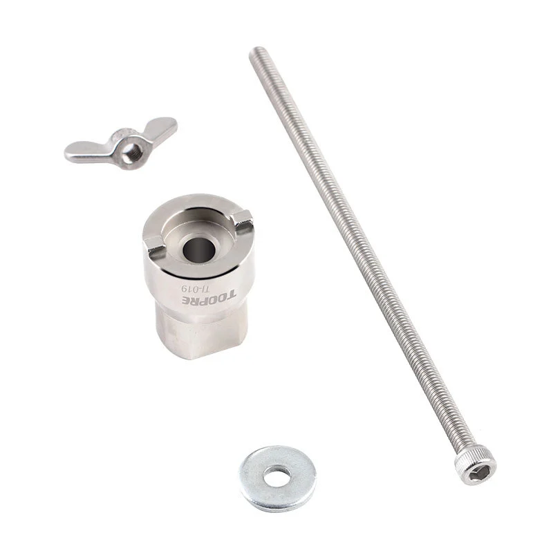 TOOPRE Universal Flat Slot Installation Socket Wrench for Mountain and Road Bike Hubs Hub Removal Tool Kit