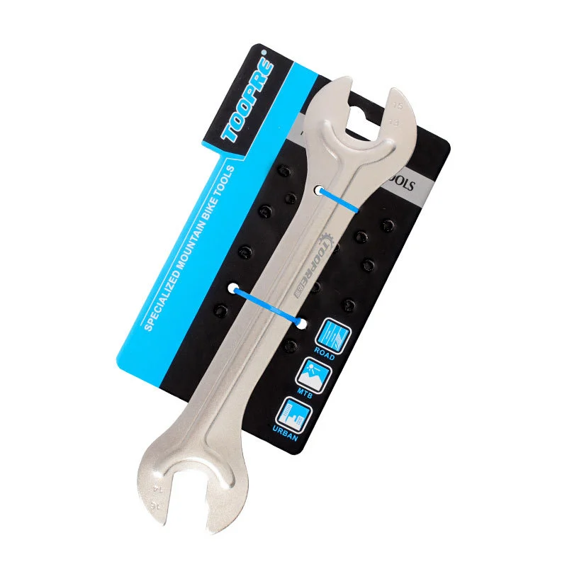 Mountain Bike Hub Cone Wrench 13 14 15 16 Open-End Hub Removal and Maintenance Pedal Tool