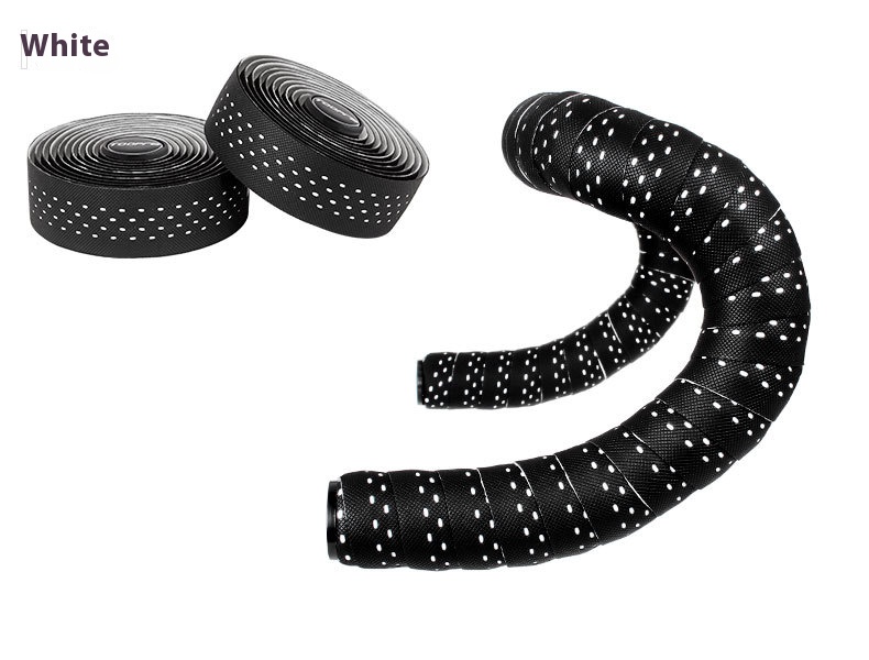 TOOPRE Perforated PU and EVA Road Handlebar Tape, 2150mm Rolls for Road Fixed Gear and Gravel Bikes, Color Options