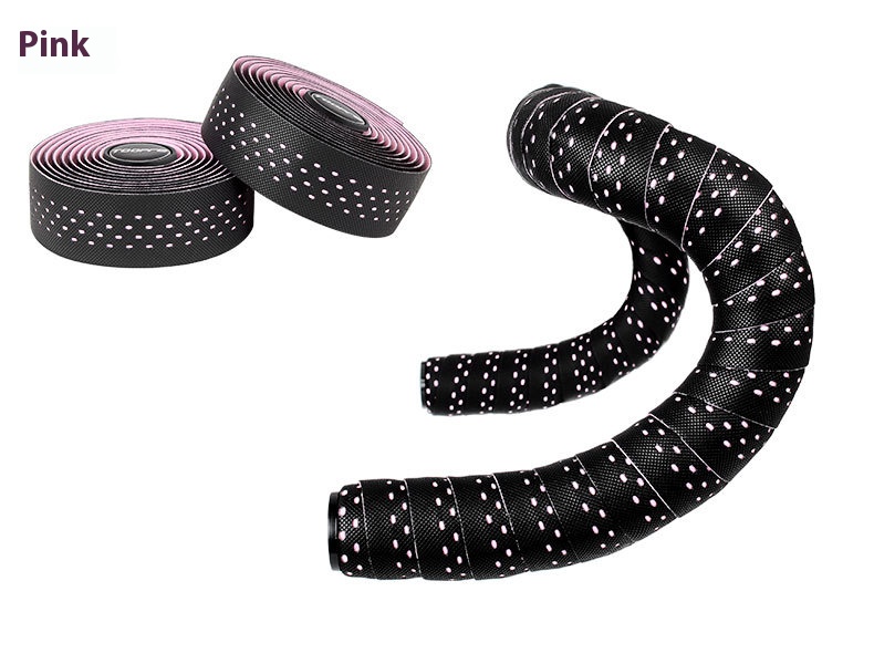 TOOPRE Perforated PU and EVA Road Handlebar Tape, 2150mm Rolls for Road Fixed Gear and Gravel Bikes, Color Options