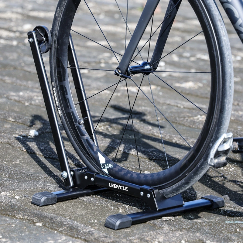 LEBYCLE Mountain Folding and Road Bike Indoor Portable Bicycle Stand Universal Repair and Display Stand