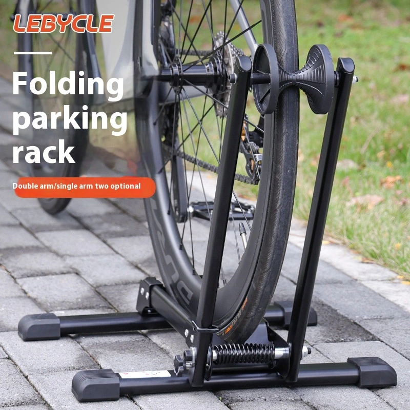 LEBYCLE Mountain Folding and Road Bike Indoor Portable Bicycle Stand Universal Repair and Display Stand