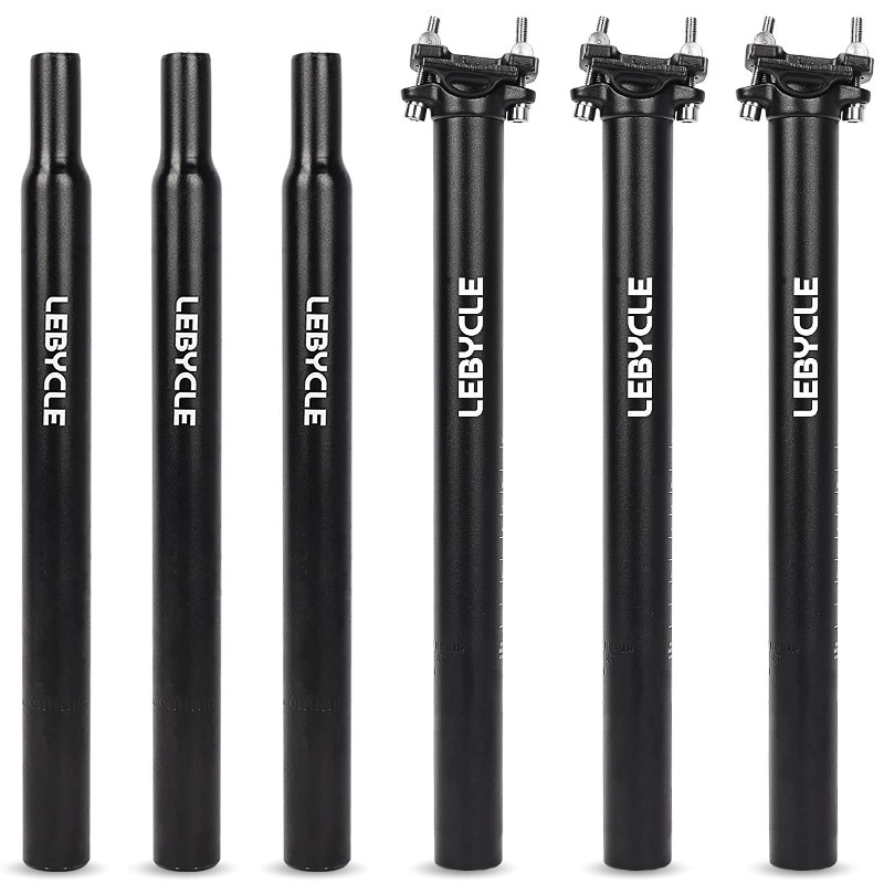 LEBYCLE Mountain Bike Seatpost Bicycle Seat Post Saddle Tube 25.4 Seat Post 27.2 Seat Post
