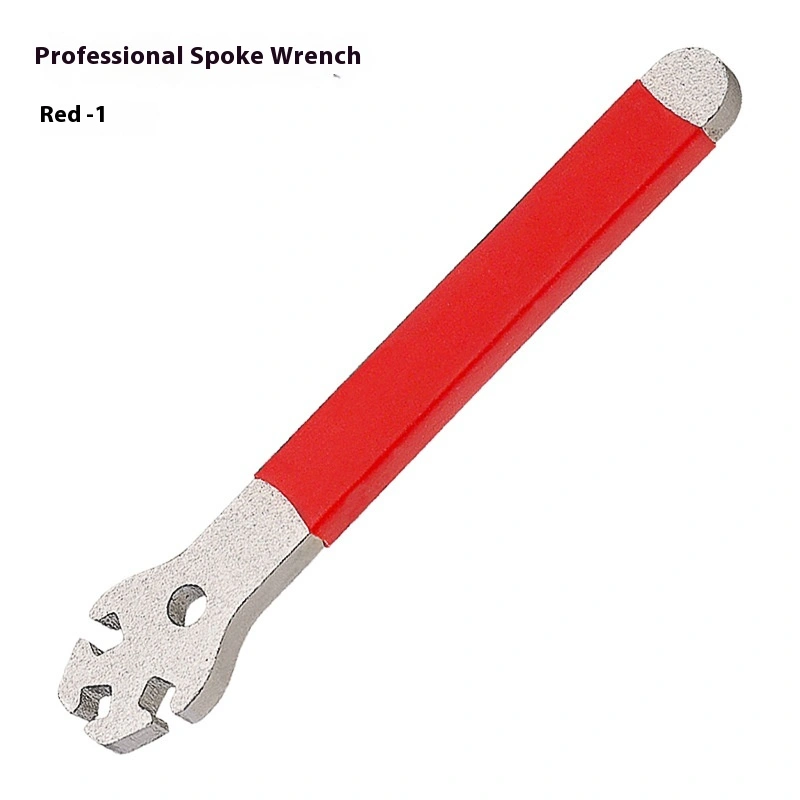 LEBYCLE Mountain Bike Spoke Wrench Wheel Spoke Adjustment Tool Colorful Spoke Cap Tool
