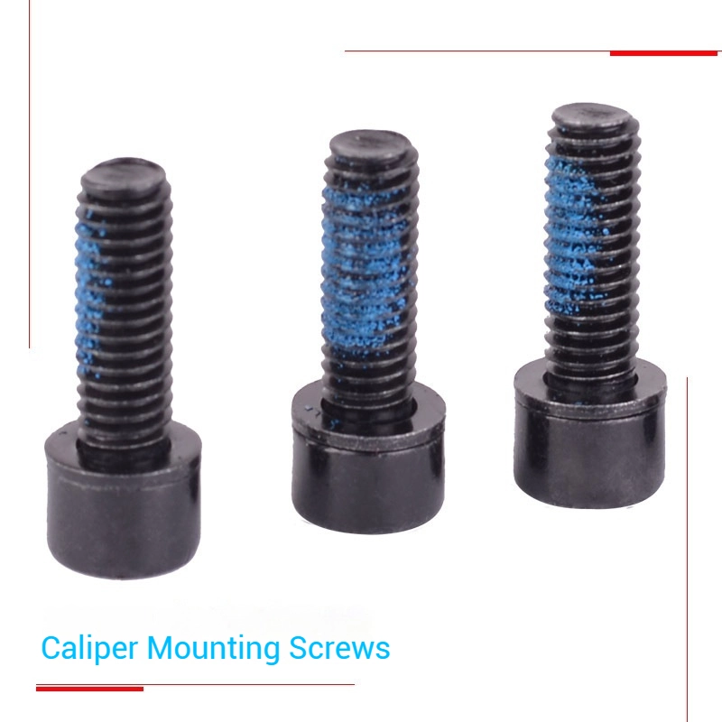 LEBYCLE Mountain Bike Disc Brake Caliper Mounting Screws and Crankset Screws Compatible with Shimano Components